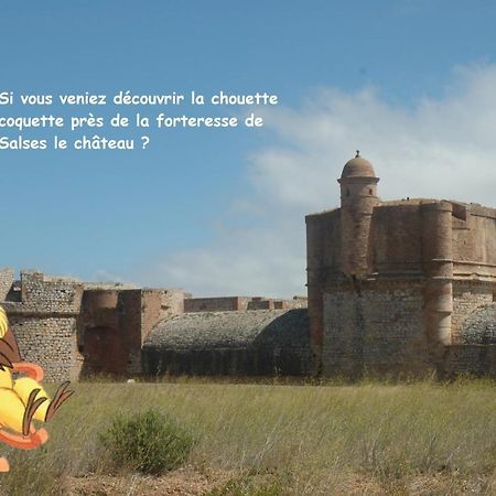Villa Chouette Coquette Salses-le-Chateau Exterior foto